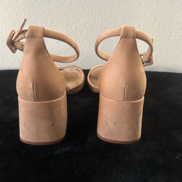 Steve Madden Nude Ankle Strap Heels - Picture 4 of 4